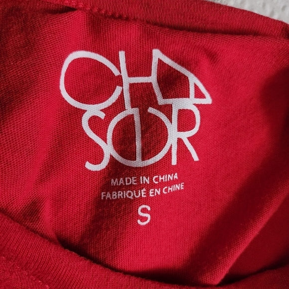 Chaser Def Leopard Red Gold Graphic Tee Size Small - Picture 3 of 7